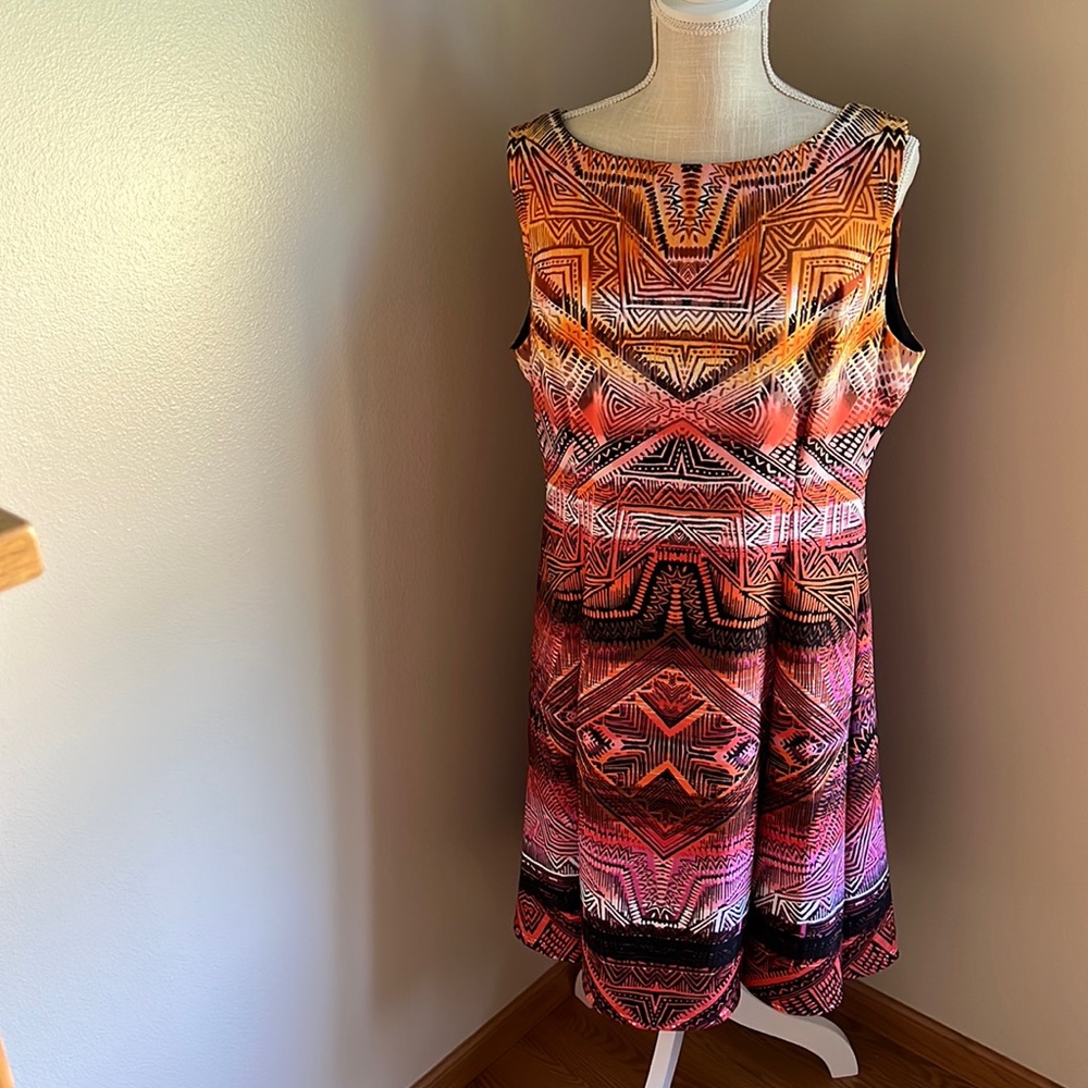 Dress Barn Colorful Dress